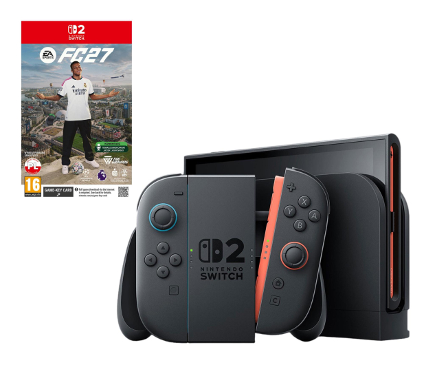 Nintendo Switch 2 Black + EA Sports FC 27 - 1612244 - zdjęcie